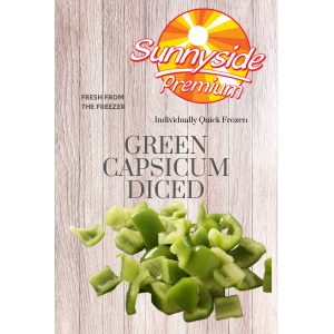 GREEN CAPSICUM DICED